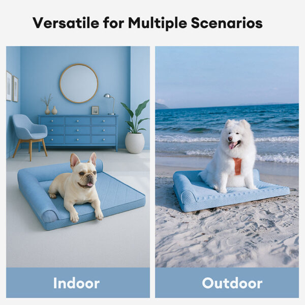 Large Cooling Breathable Non-Slip Orthopedic Dog Bed - Image 8