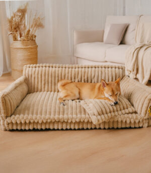 Large Washable Fluffy Orthopedic Soft Dog Pillow Dog Sofa Bed-Snoozy Dream