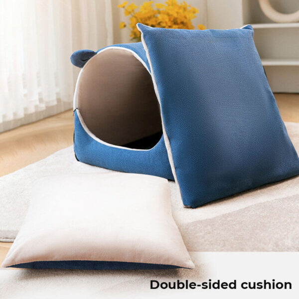 2 in 1 Cute Bear Ears Removable Dog House - Image 5
