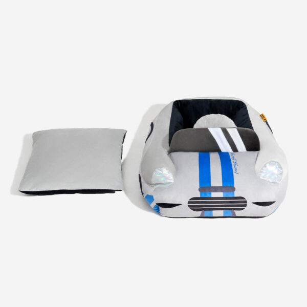 Classic Convertible Race Car Bolster Pet Bed - Fast＆Fur - Image 24