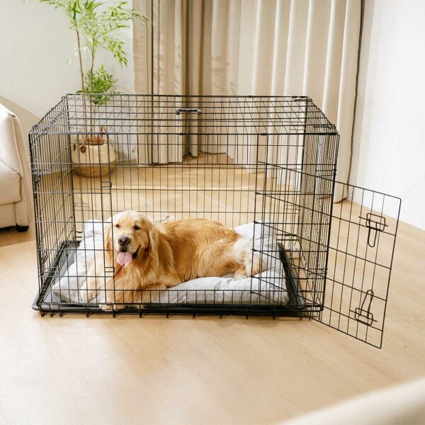 Dual-Sided Cozy Plush Calming Washable Dog Mats - Image 2