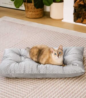 Dual-Sided Cozy Plush Washable Calming Cat Mat