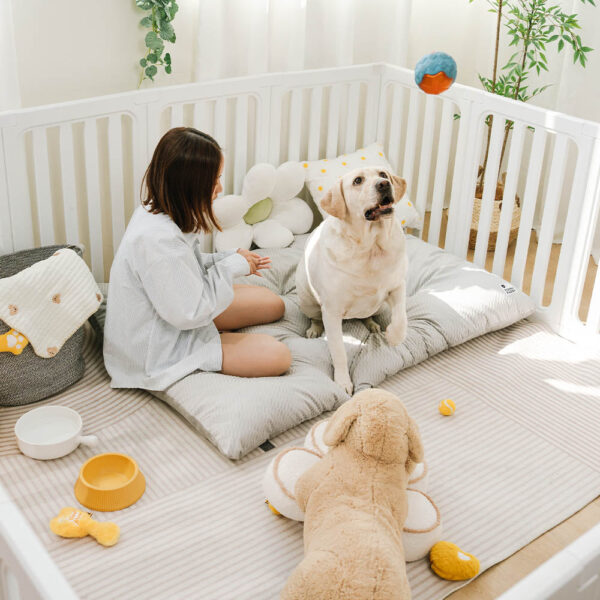 Dual-Sided Cozy Plush Calming Washable Dog Mats - Image 8