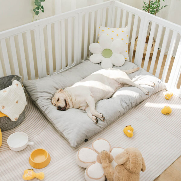 Dual-Sided Cozy Plush Calming Washable Dog Mats - Image 10