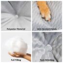 Dual-Sided Cozy Plush Calming Washable Dog Mats