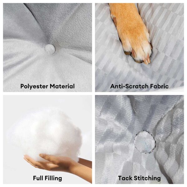 Dual-Sided Cozy Plush Calming Washable Dog Mats - Image 5