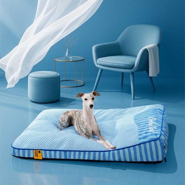 Extra Large Cooling Washable Rectangle Orthopedic Dog Bed - Cooling Nap - Image 7