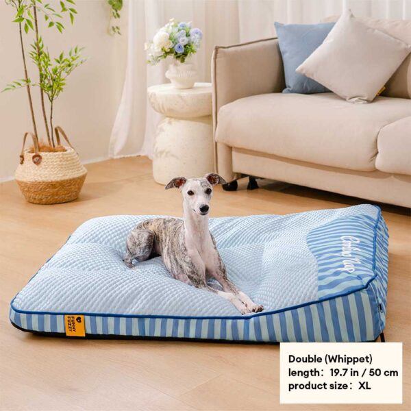 Extra Large Cooling Washable Rectangle Orthopedic Dog Bed - Cooling Nap - Image 10