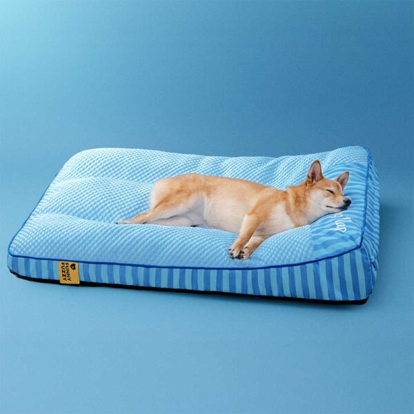 Extra Large Cooling Washable Rectangle Orthopedic Dog Bed - Cooling Nap - Image 8