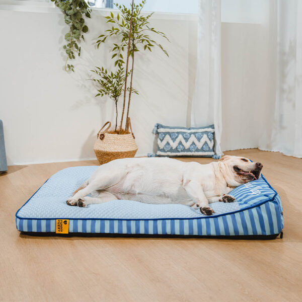 Extra Large Cooling Washable Rectangle Orthopedic Dog Bed - Cooling Nap - Image 12