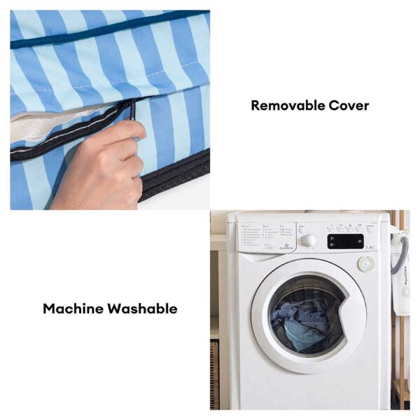 Extra Large Cooling Washable Rectangle Orthopedic Dog Bed - Cooling Nap - Image 5
