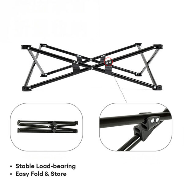 Cooling Breathable Portable Foldable Elevated Dog Bed - Image 5