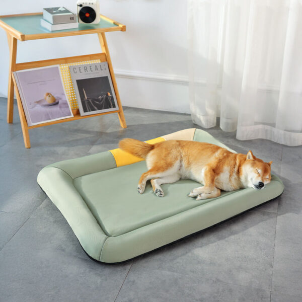 Colorblock Waterproof Scratch-Resistant All-Season Dog Mat - Image 10