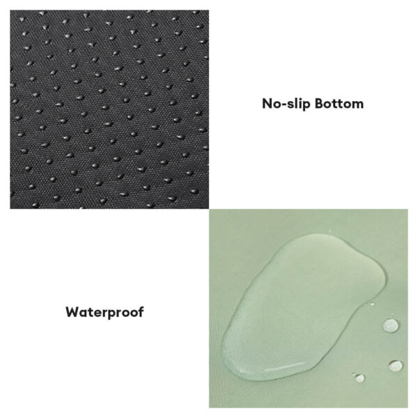 Colorblock Waterproof Scratch-Resistant All-Season Dog Mat - Image 3