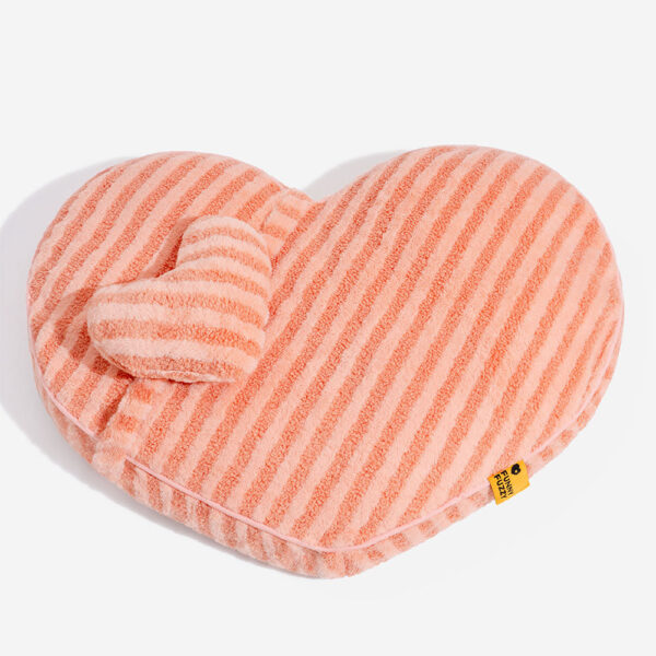 Plush Heart Fluffy Calming with Pillow Dog & Cat Bed - Image 12