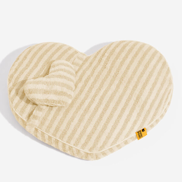 Plush Heart Fluffy Calming with Pillow Dog & Cat Bed - Image 13