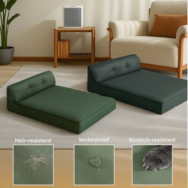 Waterproof & Hair-Resistant Thick All-Season Washable Large Dog Bed - Image 3
