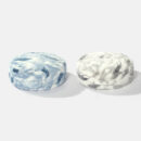 Cloudy Fluffy Calming Donuts Round Dog Beds