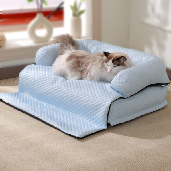 Cooling 2 in 1 Large Removable Cat & Dog Mat Couch Cover - Image 3