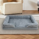 Detachable Waterproof Full Surround Support Orthopedic Dog Bed