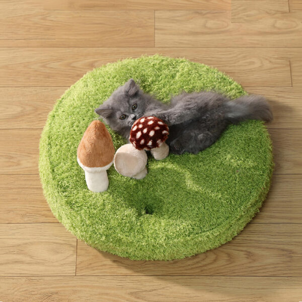 Jungle Explorer 2 in 1 Funny Plush Pet Bed - Nature Park - Image 3