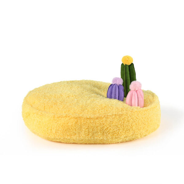 Jungle Explorer 2 in 1 Funny Plush Pet Bed - Nature Park - Image 9