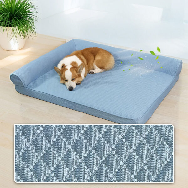 Large Cooling Breathable Non-Slip Orthopedic Dog Bed - Image 12