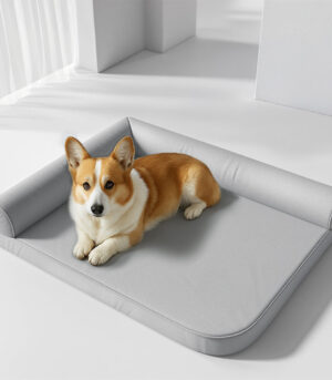 Orthopedic Scratch-Resistant Waterproof Tech Fabric Dog Bed