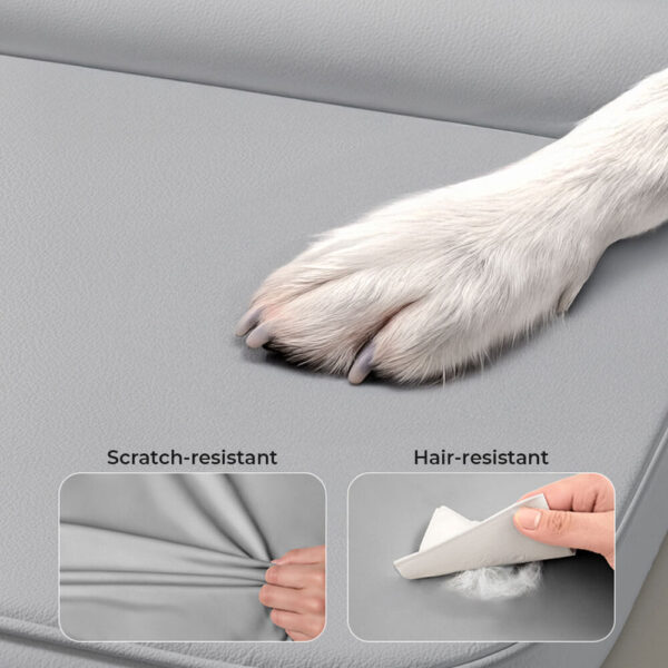 Orthopedic Scratch-Resistant Waterproof Tech Fabric Dog Bed - Image 3