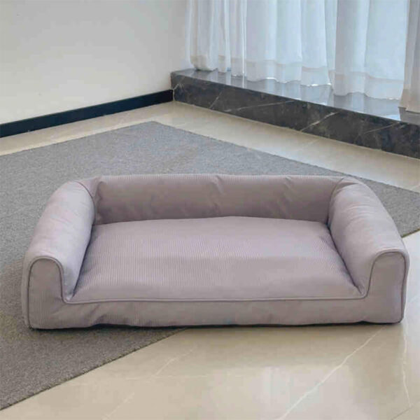 Waterproof Oxford Removable Washable Bolster Dog Sofa Bed - Image 9