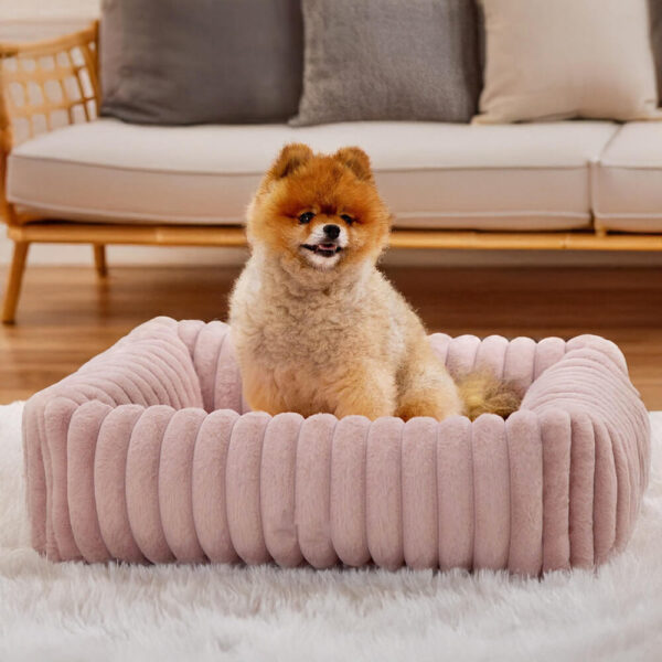 Warmth Cozy Four-Sided Orthopedic Support Bolstered Dog & Cat Bed - Image 9
