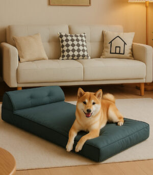 Waterproof & Hair-Resistant Thick All-Season Washable Large Dog Bed