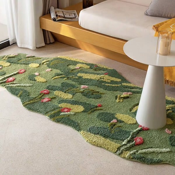 Wonderland Daisy Carpet Pet Mat Pet Rug - Image 9