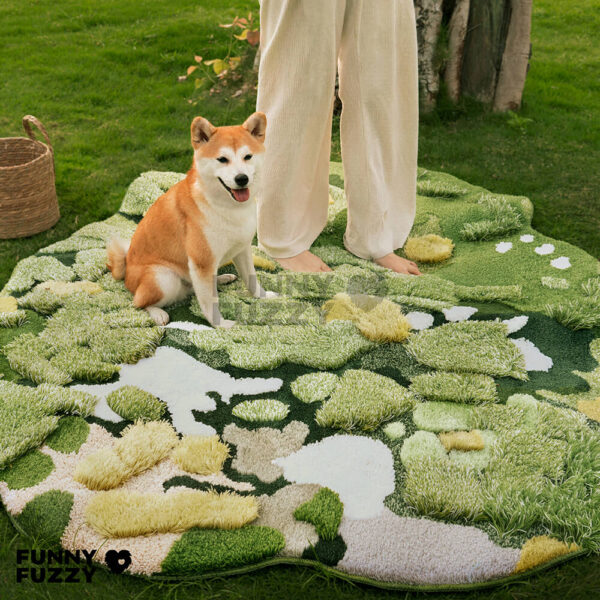 Wonderland Daisy Carpet Pet Mat Pet Rug - Image 5