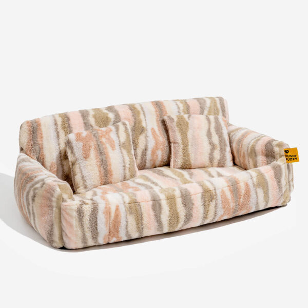 Nordic Fluffy Extra Large Cozy Dog & Cat Sofa Bed - Image 11