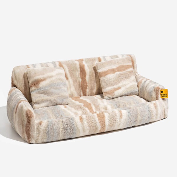 Nordic Fluffy Extra Large Cozy Dog & Cat Sofa Bed - Image 12