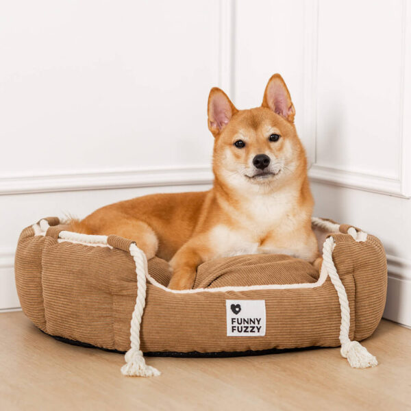 Playful Pull Rope Pet Bed Adjustable Chew-Resistant Dog & Cat Bed - Image 3