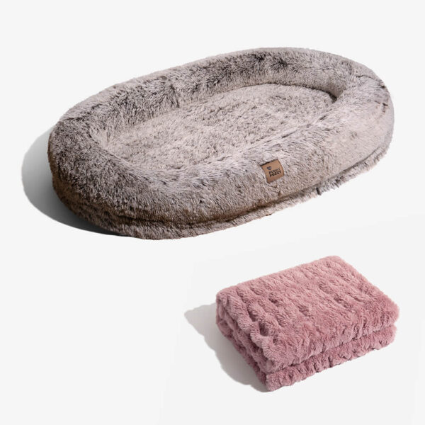 Luxury Super Large Sleep Deeper Oval Bed Human Dog Bed - Image 34