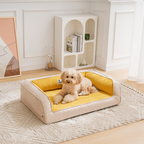 Ultimate Lounger Full Support Comfortable Orthopedic Dog Sofa Bed - Image 2