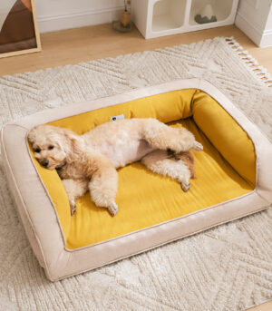 Ultimate Lounger Full Support Comfortable Orthopedic Dog Sofa Bed