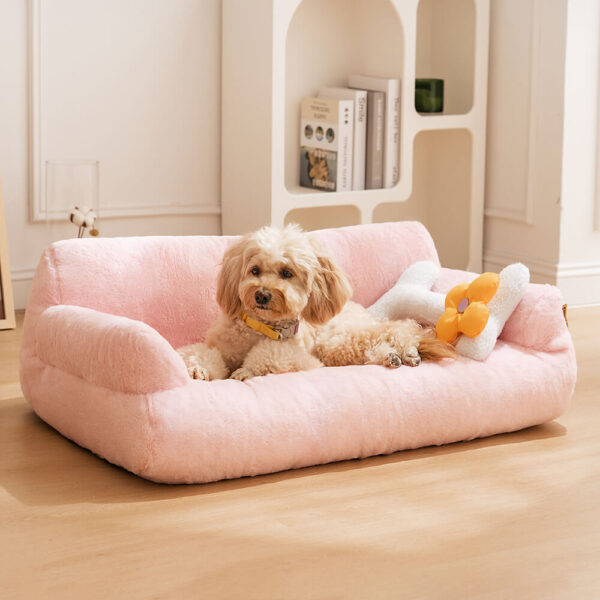 Vintage Leisure Diamond Dog & Cat Sofa Bed - Image 17