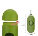 Biodegradable Compostable Disposable Custom Printed Eco Friendly Black Trash Garbage Pet Dog Waste Poop Poo Bag for Dogs