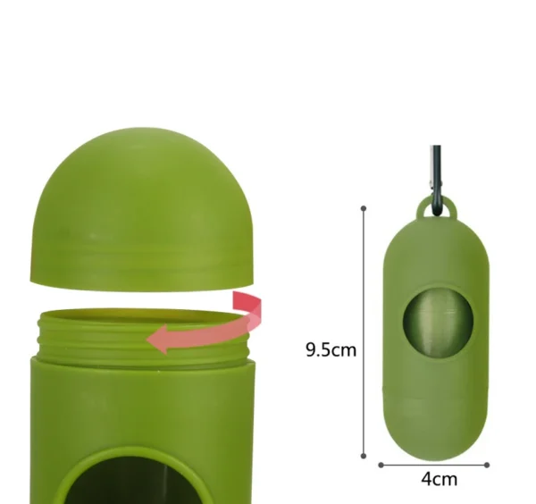 Biodegradable Compostable Disposable Custom Printed Eco Friendly Black Trash Garbage Pet Dog Waste Poop Poo Bag for Dogs - Image 6
