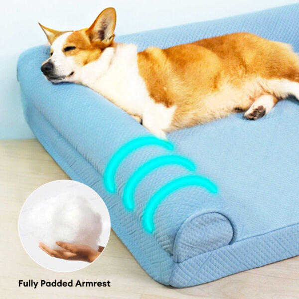 Large Cooling Breathable Non-Slip Orthopedic Dog Bed - Image 5