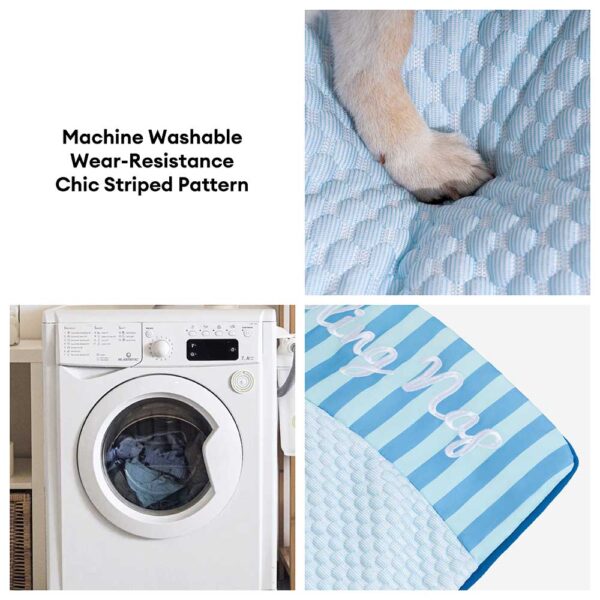 Large Washable Cooling Non-slip Dog Mat - Cooling Nap - Image 10