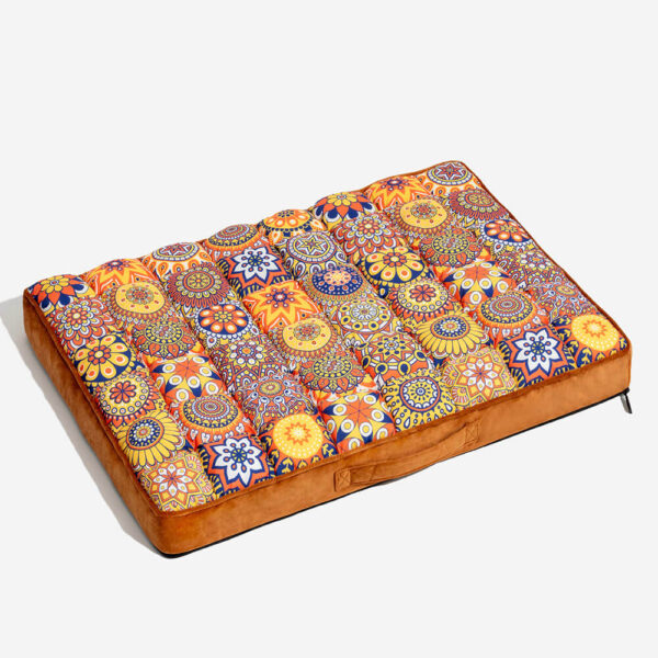 Moroccan Full Support Thickened Comfortable Orthopedic Pillow Dog Bed - Image 10