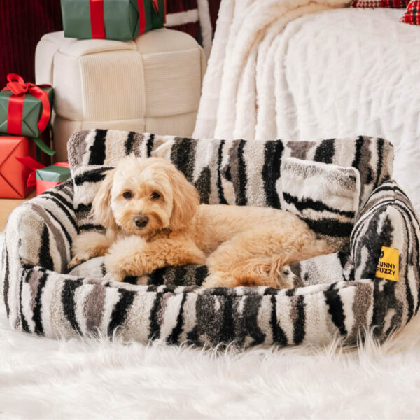 Nordic Fluffy Extra Large Cozy Dog & Cat Sofa Bed - Image 4