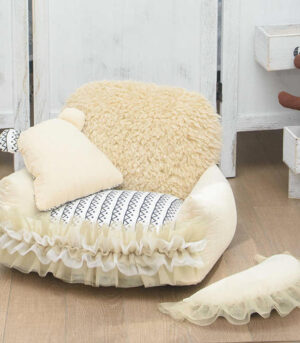 Nordic Soft Faux Lambwool Ultra-Warm Dog Bed