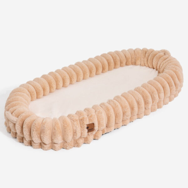 Plush Fluffy Large Orthopedic Human-Dog Bolster Bed - Image 31