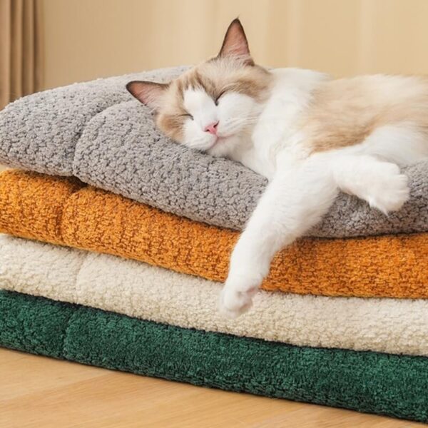 Warm Comfortable Non-slip Plush Pet Mat - Image 11